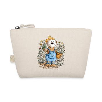 Funny Otter Gardener Garden - Organic Pouch - nature - Front