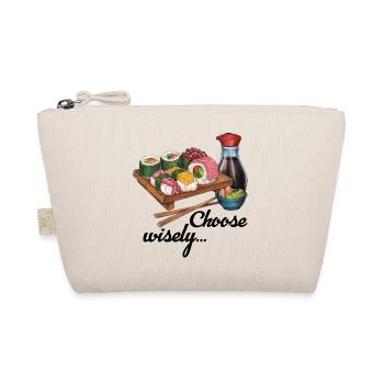 Cooles hangezeichnetes Sushi Geschenk Japan Manga - Bio-Täschchen - Natur - Vorne