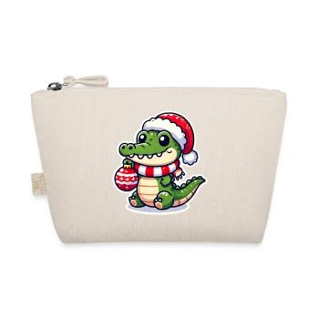 Jolly Crocodile Clemens - Bio-Täschchen - Natur - Vorne