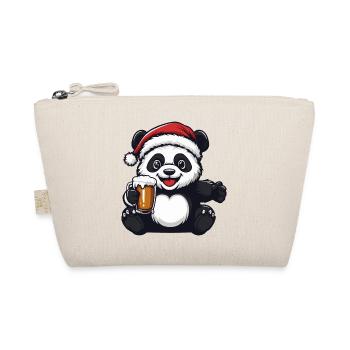 Panda Christmas Beer - Organic Pouch - nature - Front