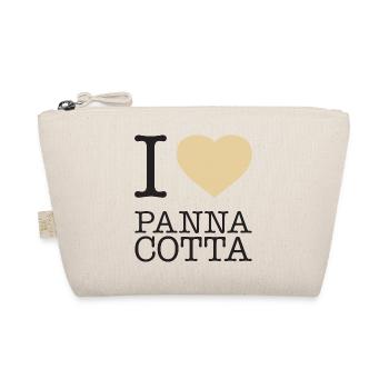 I LOVE PANNA COTTA - Organic Pouch - nature - Front