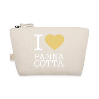 I LOVE PANNA COTTA - Organic Pouch - nature - Front