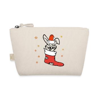 Easter Bunny St. Nicholas - Organic Pouch - nature - Front