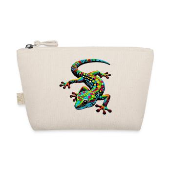 Gecko - Bio-Täschchen - Natur - Vorne