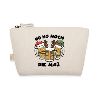 Dreier Festbier Gläser Toast Weihnachtsbier - Bio-Täschchen - Natur - Vorne