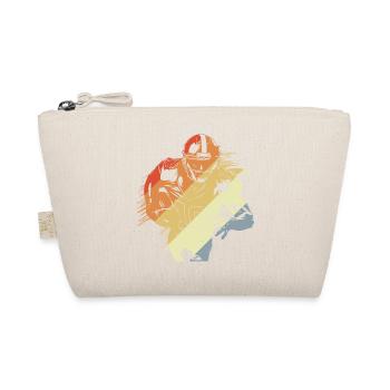 Joueur de football américain vintage - Trousse biologique - nature - Devant