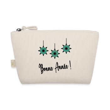 HAPPY NEW YEAR. NEW YEAR'S EVE. NEW YEAR - Organic Pouch - nature - Front