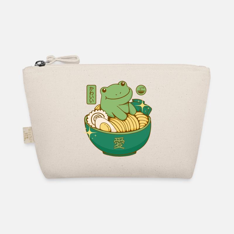 Grenouille Ramen Kawaii Trousse biologique