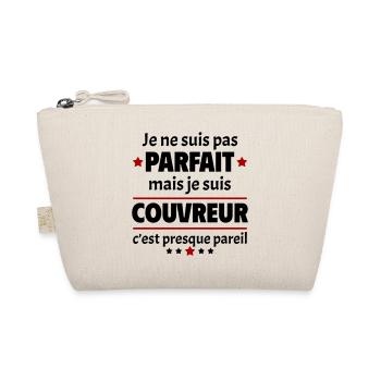 Pas parfait mais couvreur, fête des pères, noël - Trousse biologique - nature - Devant