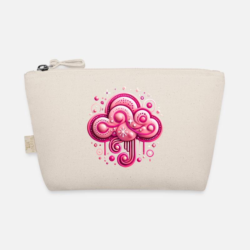 Conception fantaisiste de nuage rose Trousse biologique