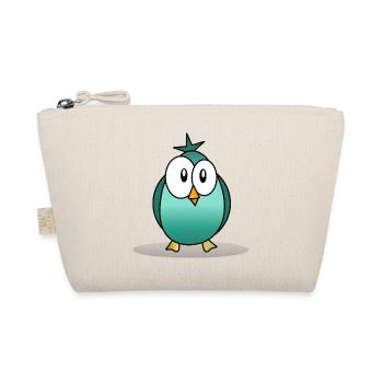 OWL. OWL. BIRD. NIGHT. NATURE. ANIMAL - Organic Pouch - nature - Front