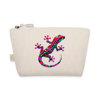 Gecko - Bio-Täschchen - Natur - Vorne