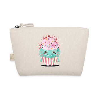 Mignon Cupcake Monster - Mignon et ludique - Trousse biologique - nature - Devant