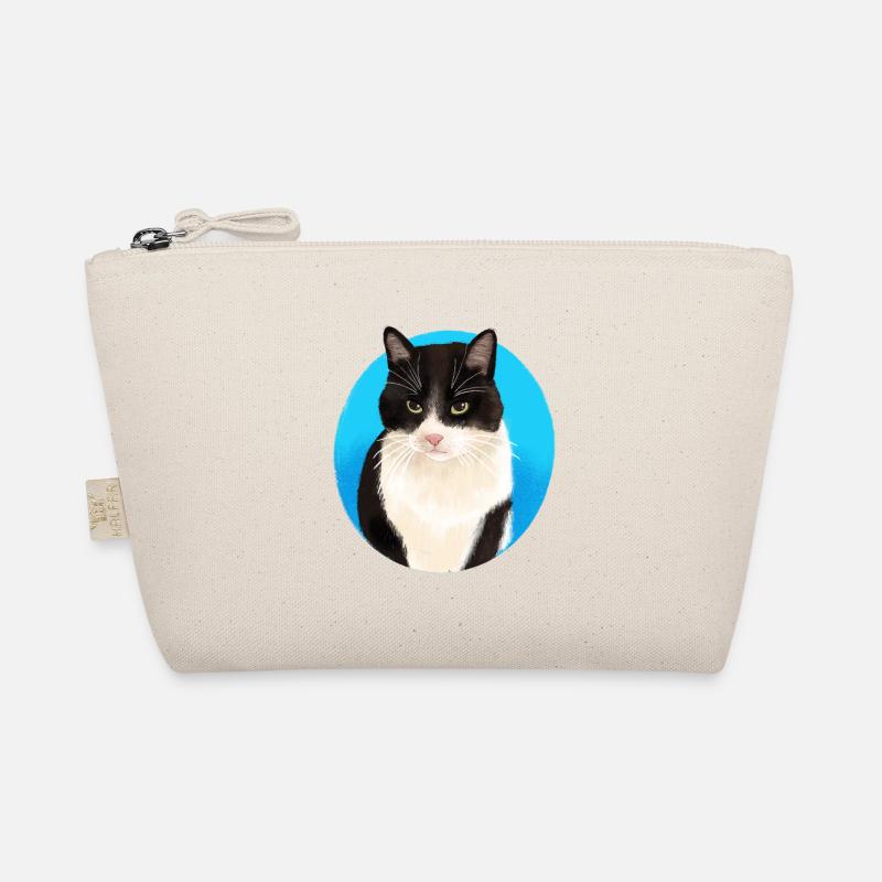 Noir Blanc Chat - Trousse biologique - nature