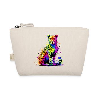 Cheetah - Organic Pouch - nature - Front