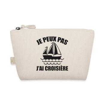 I can't I cruised - Organic Pouch - nature - Front