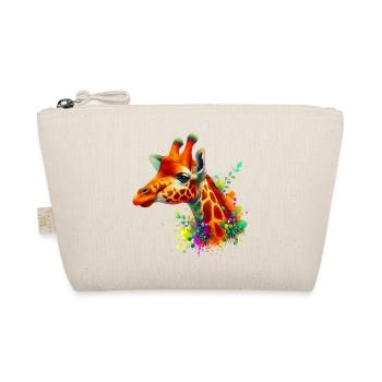 Giraffe - Bio-Täschchen - Natur - Vorne