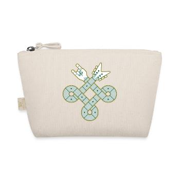 Celtic Knot Guitar - Organic Pouch - nature - Front