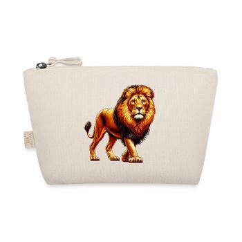 Lion - Organic Pouch - nature - Front