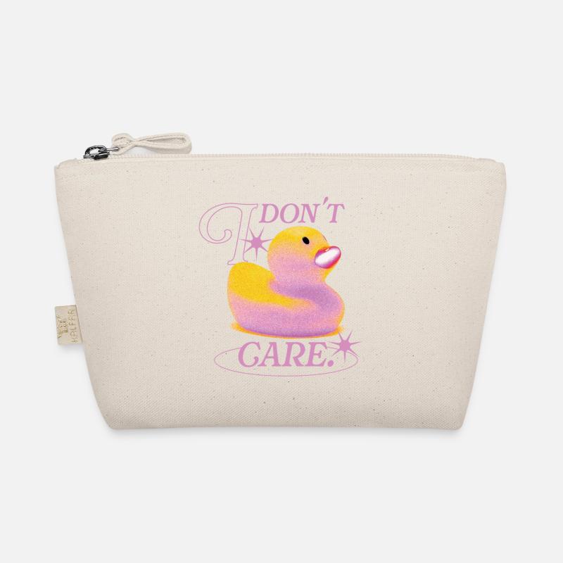 I Don't Care Duck Organic Pouch
