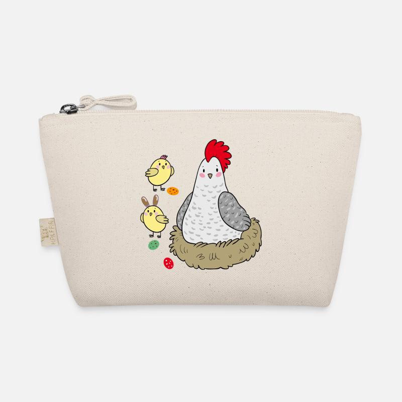 Chicken in the nest Easter Organic Pouch