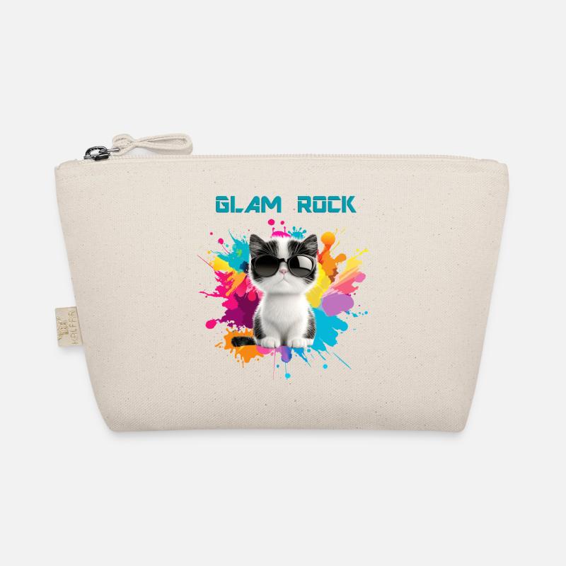 Chat Glam Rock Trousse biologique