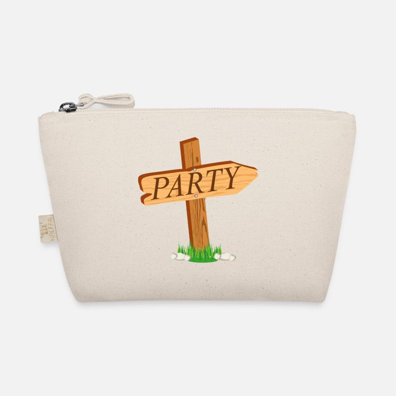 panneau indicateur simple avec l’inscription « PARTY » - Trousse biologique - nature