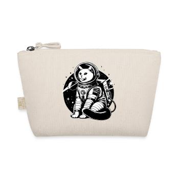 Astronauten Katze - Bio-Täschchen - Natur - Vorne