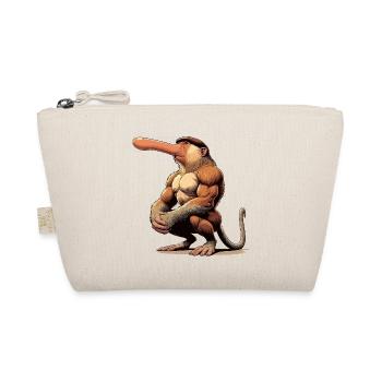 Proboscis monkey tough - Organic Pouch - nature - Front