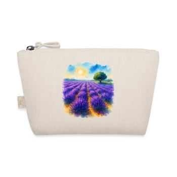 Lavender field - Organic Pouch - nature - Front