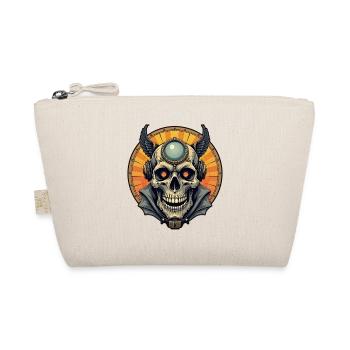The winged skull. - Organic Pouch - nature - Front
