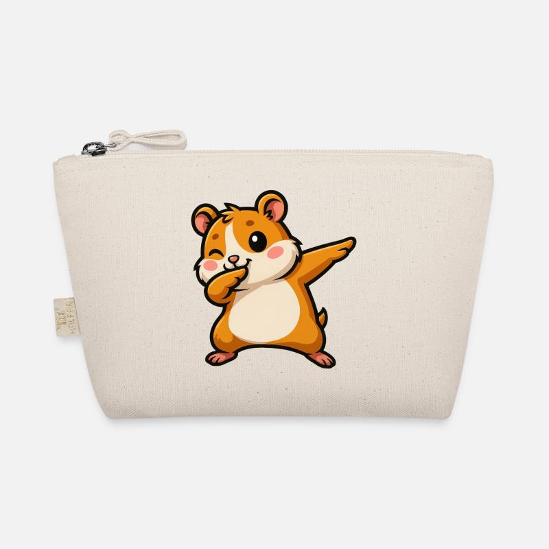 Dessin animé mignon cochon d’Inde hamster Trousse biologique