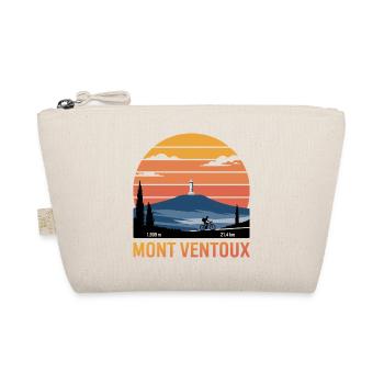 Mont Ventoux Iconic Cycling Print - Organic Pouch - nature - Front
