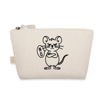 Maus Nö - Bio-Täschchen - Natur - Vorne
