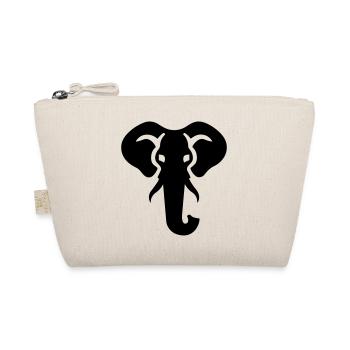 elephant - Organic Pouch - nature - Front