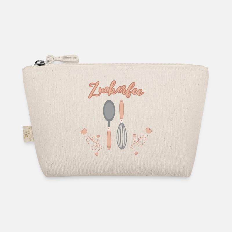Landhausstil Küchenmotiv "Zuckerfee" - Bio-Täschchen - Natur