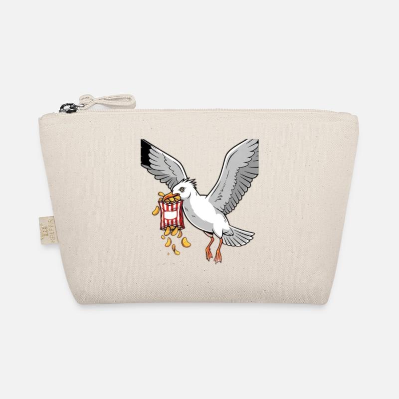 Mouette avec chips Snack Design Trousse biologique