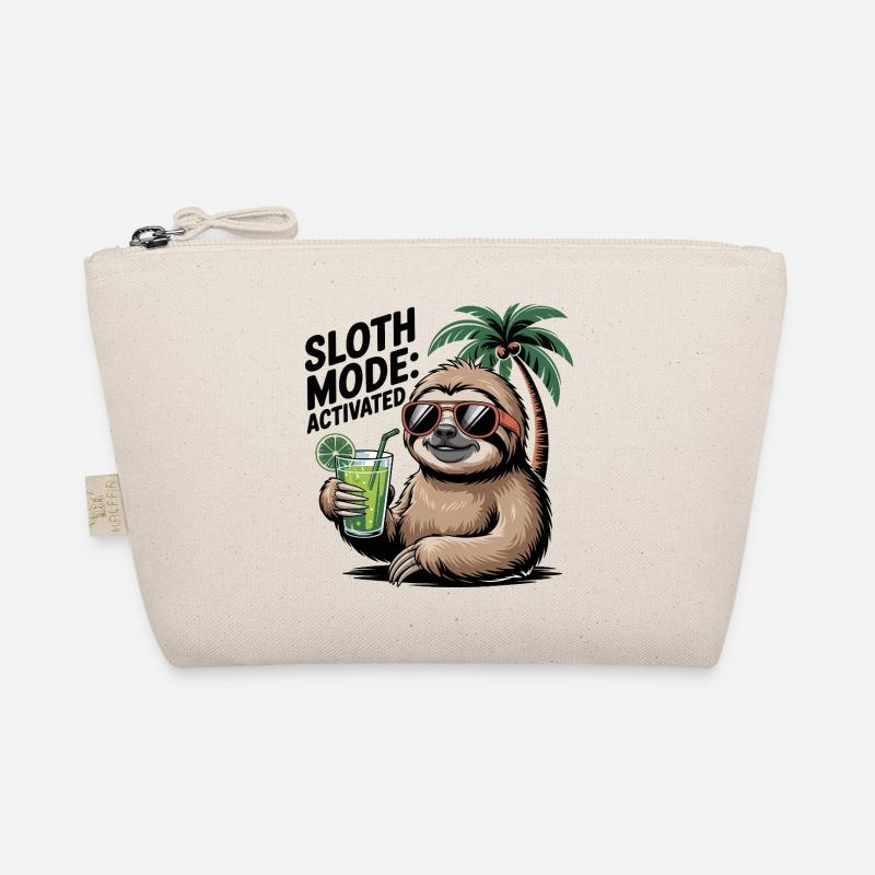 Sloth Mode Cocktail Funny Sloth Organic Pouch