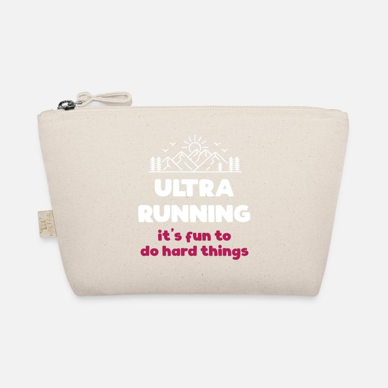 Ultra Running – Schwierige Dinge machen Spaß Bio-Täschchen