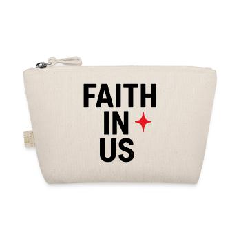 Faith in Us Conception typographique audacieuse - Trousse biologique - nature - Devant