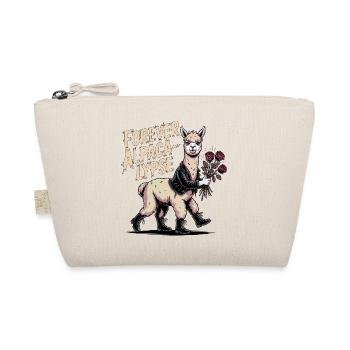 Forever Alpaca-lypse - Organic Pouch - nature - Front