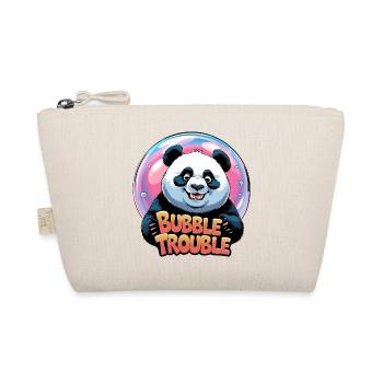 Panda ludique avec motif bulle - Trousse biologique - nature - Devant
