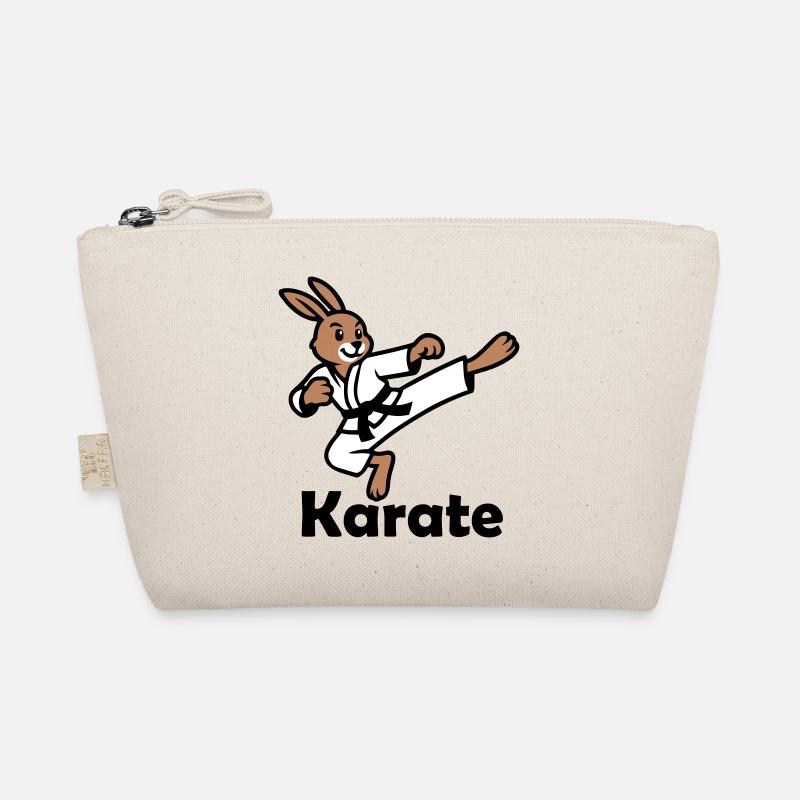 Karate Hase Bio-Täschchen