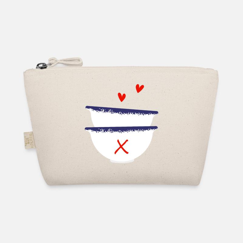 Letter x Breton bowls Organic Pouch
