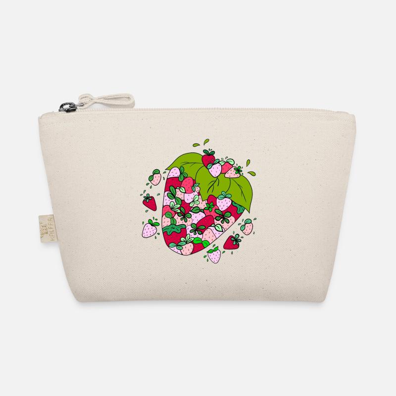 Fruchtige Erdbeeren - Bio-Täschchen - Natur