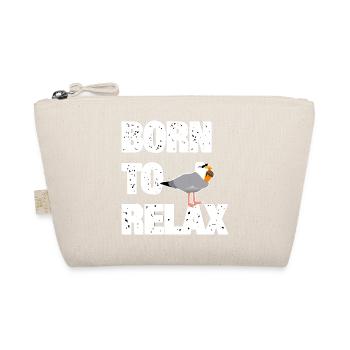 Born to Relax Seagull - Organic Pouch - nature - Front