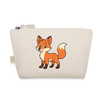 Renard de dessin animé mignon pour les vêtements pour enfants - Trousse biologique - nature - Devant