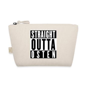 Straight outta Osten (Farben änderbar) - Bio-Täschchen - Natur - Vorne
