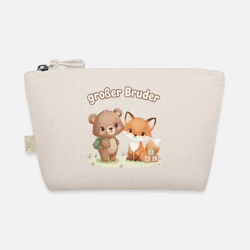 Big Brother Bear and Fox Organic Pouch