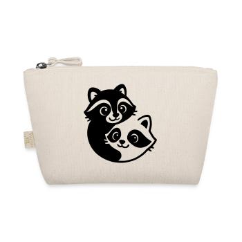 Ying Yang Blaireau Couple - Trousse biologique - nature - Devant